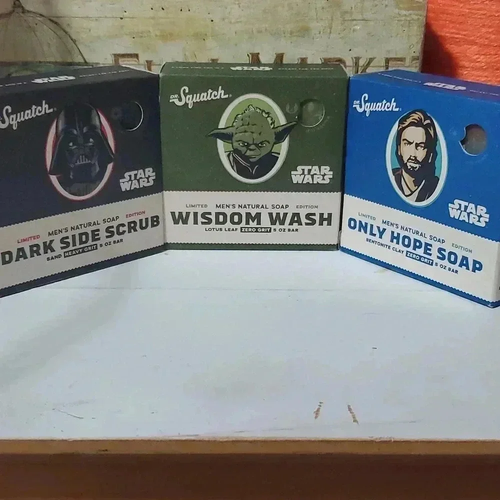 Dr.Squatch Mens Soap Star Wars Valentines  gift